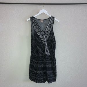 Mossimo Sleeveless Womens Romper